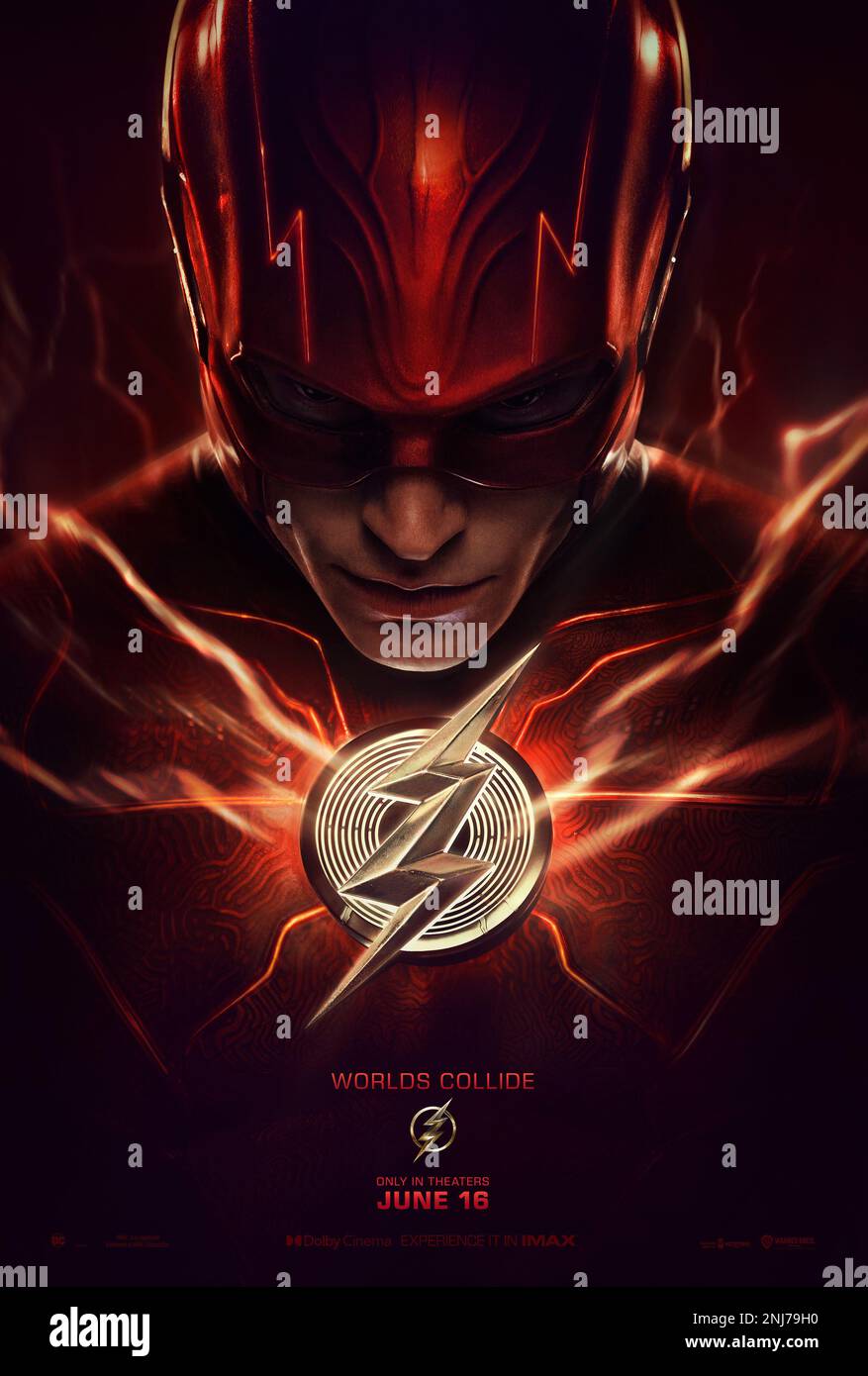 The Flash 2023 film poster Stock Photo - Alamy