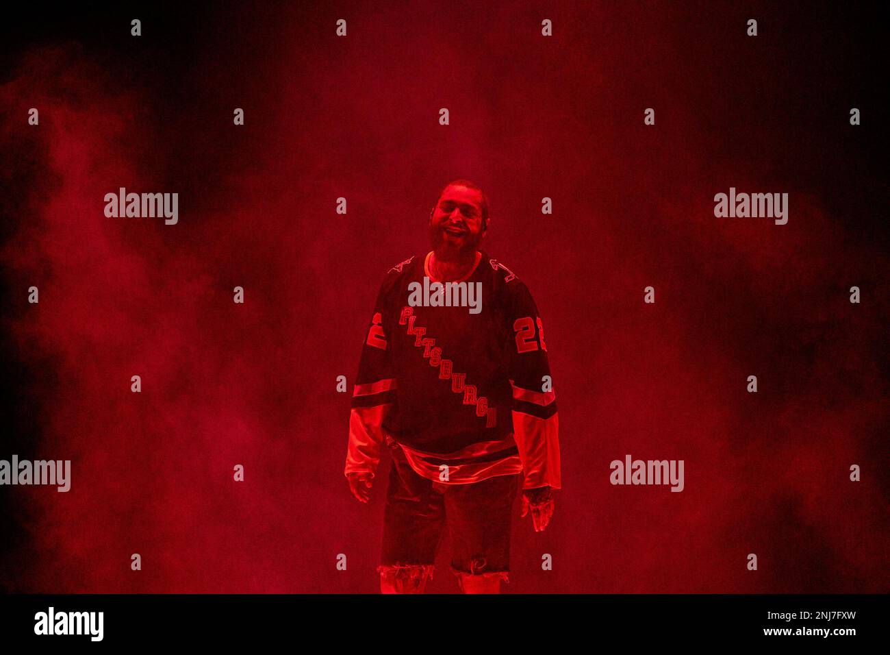 Post Malone performs in Pittsburgh, Wednesday, Sept. 28, 2022