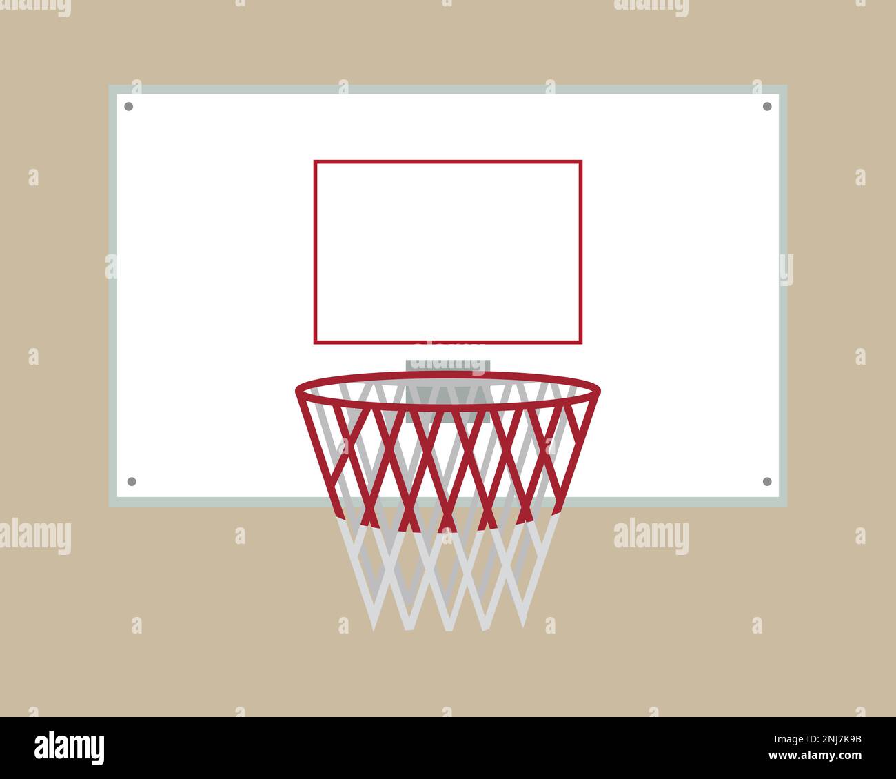 Basketball hoop red rim Stock Vector Images Alamy Basketball hoop red rim Stock Vector Images Alamy