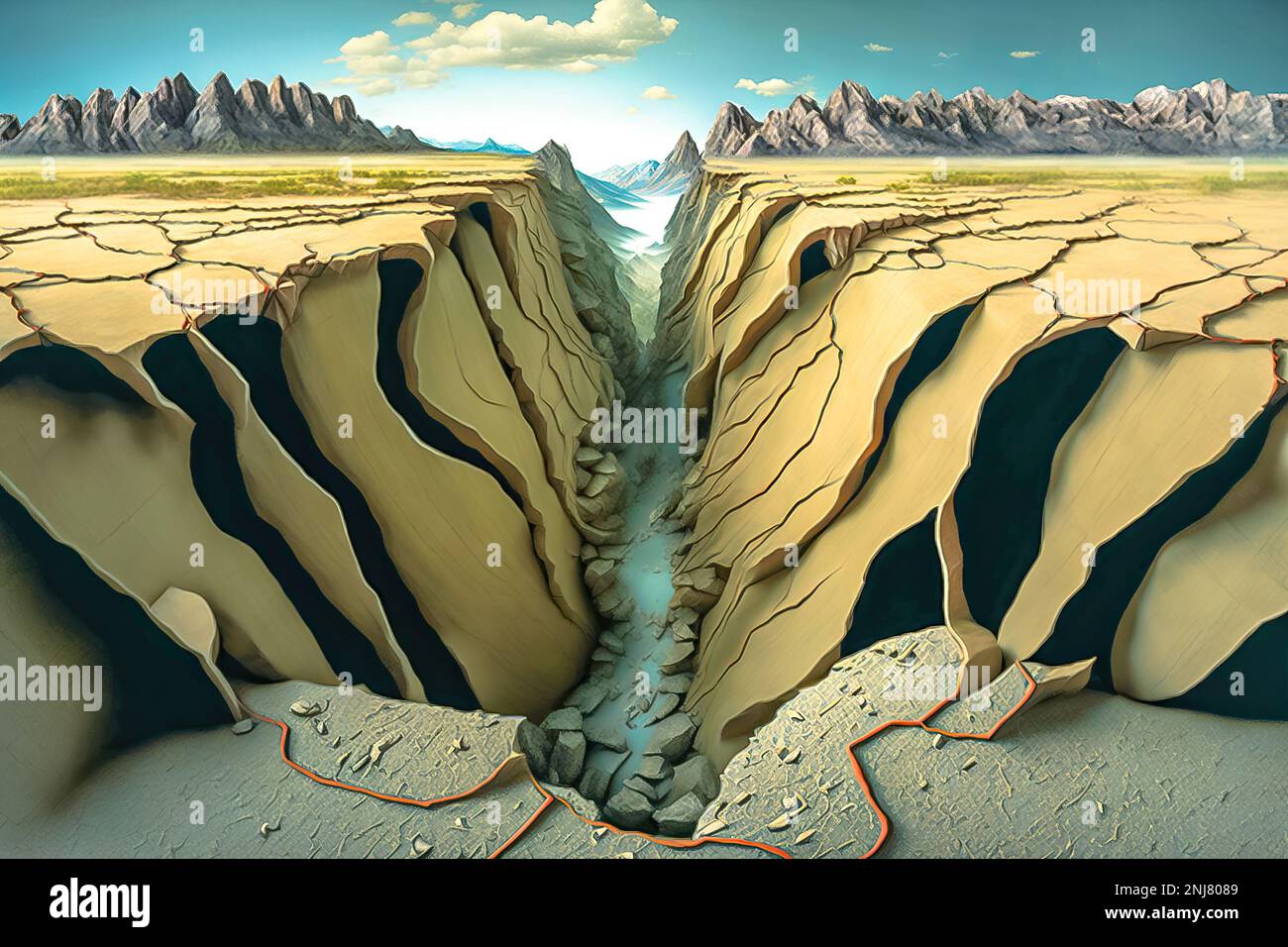 Seismic faults hires stock photography and images Alamy