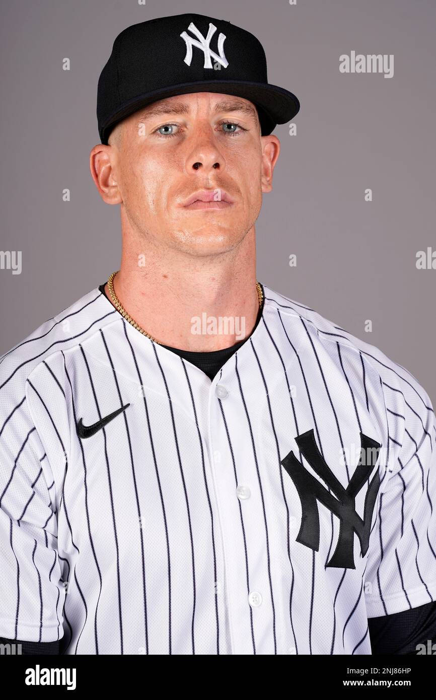This is a 2023 photo of Ian Hamilton of the New York Yankees