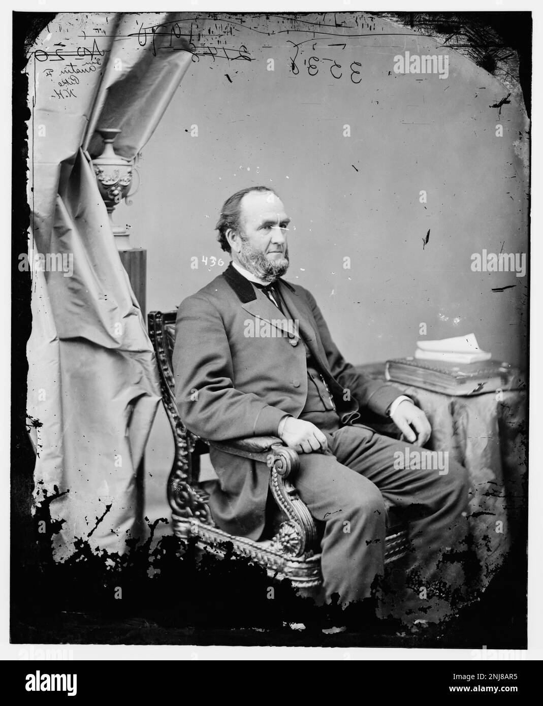 Hon. Austin Franklin Pike of N.H Stock Photo Alamy