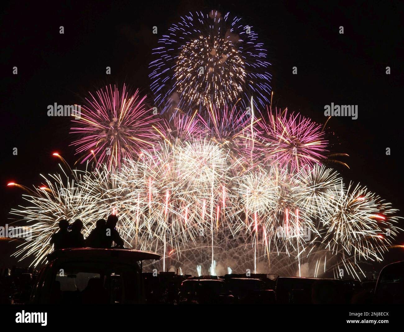 The countdown event for Expo 2025 is held at Yumeshima, the venue of