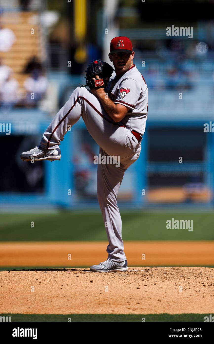 LOS ANGELES, CA - SEPTEMBER 20: Arizona Diamondbacks relief