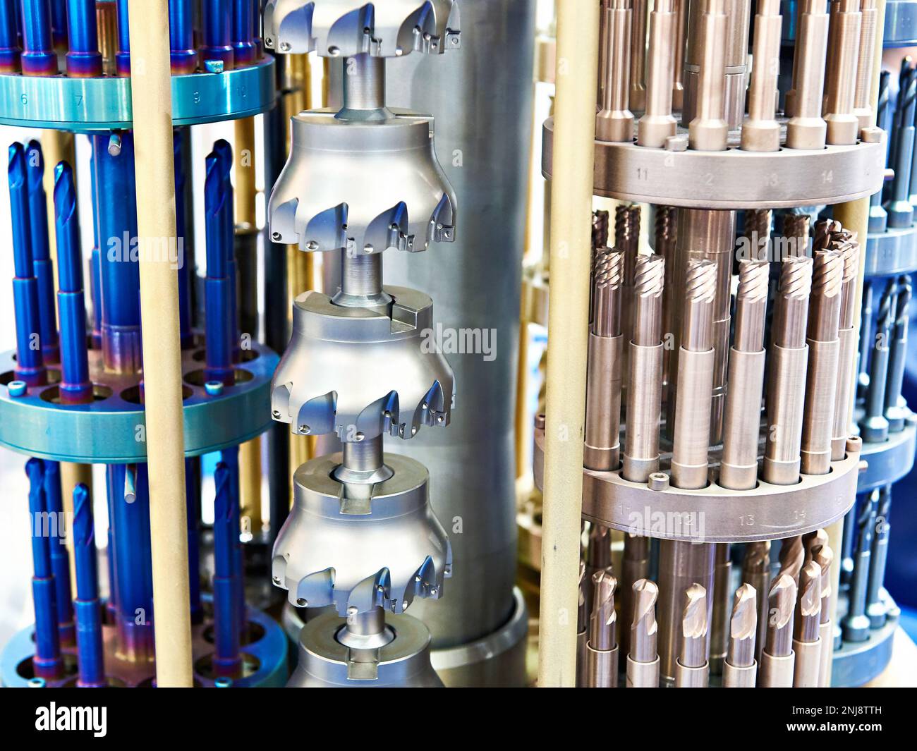 Set milling cutters machine hi-res stock photography and images - Alamy