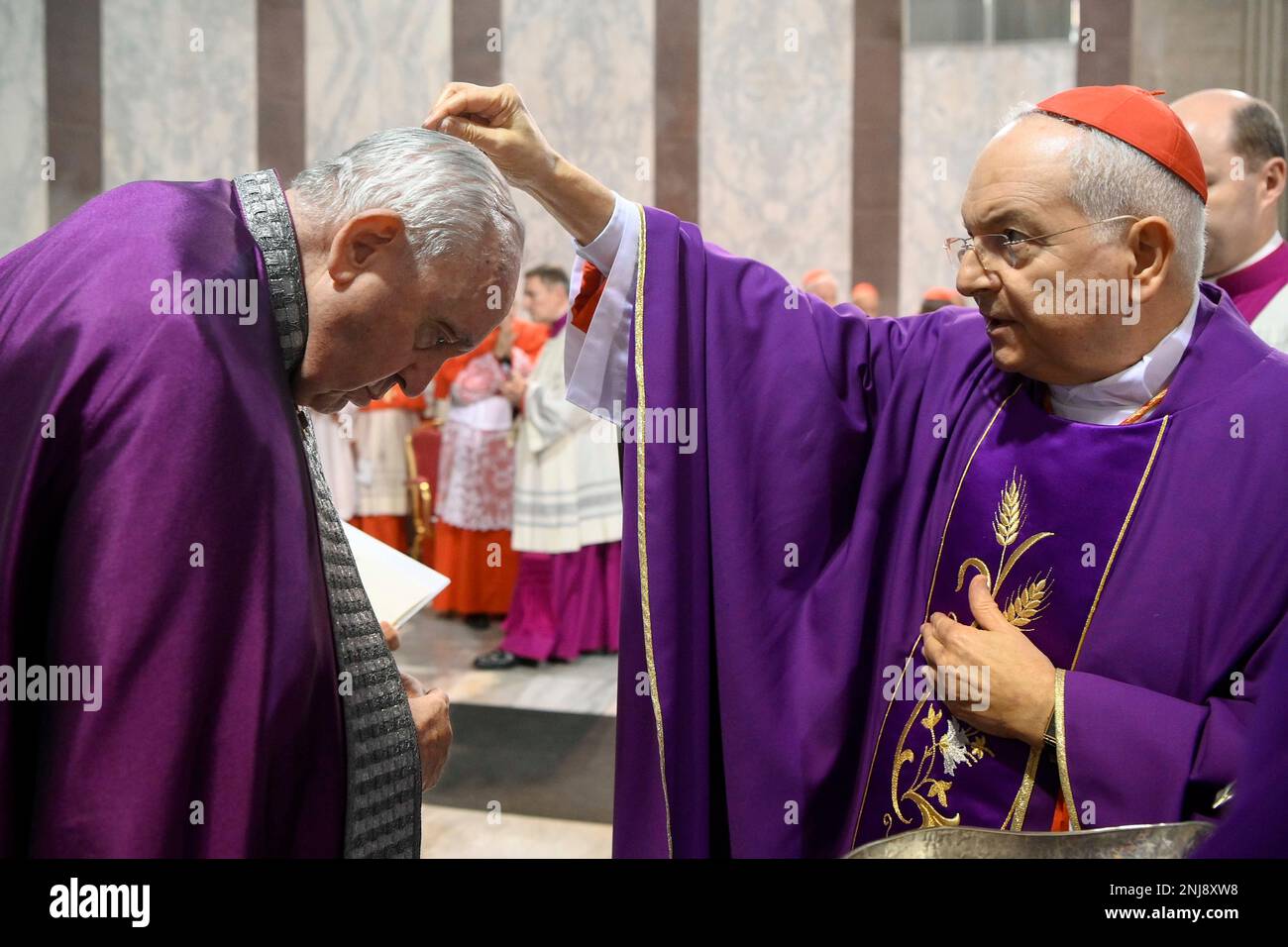 Rome, Rome. 22nd Feb, 2023. Italy, Rome, 2023/2/22. Pope Francis