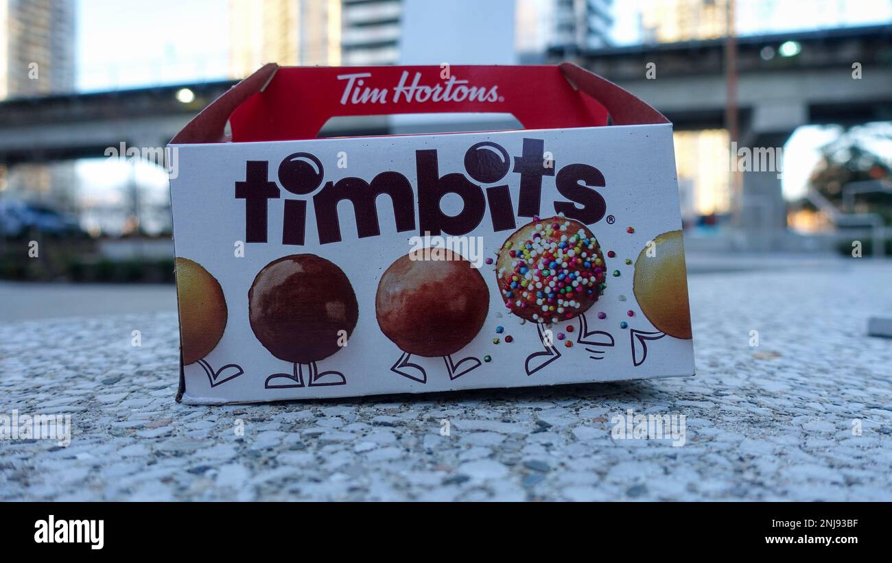 Timbit Characters Tim hortons coffee timbits hi-res stock photography and images - Alamy