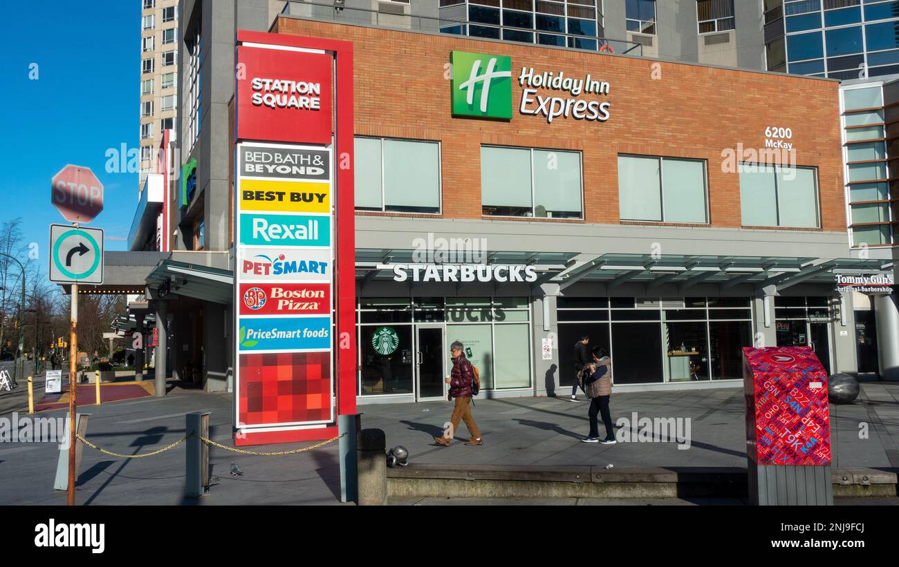 Metrotown station square hi-res stock photography and images - Alamy