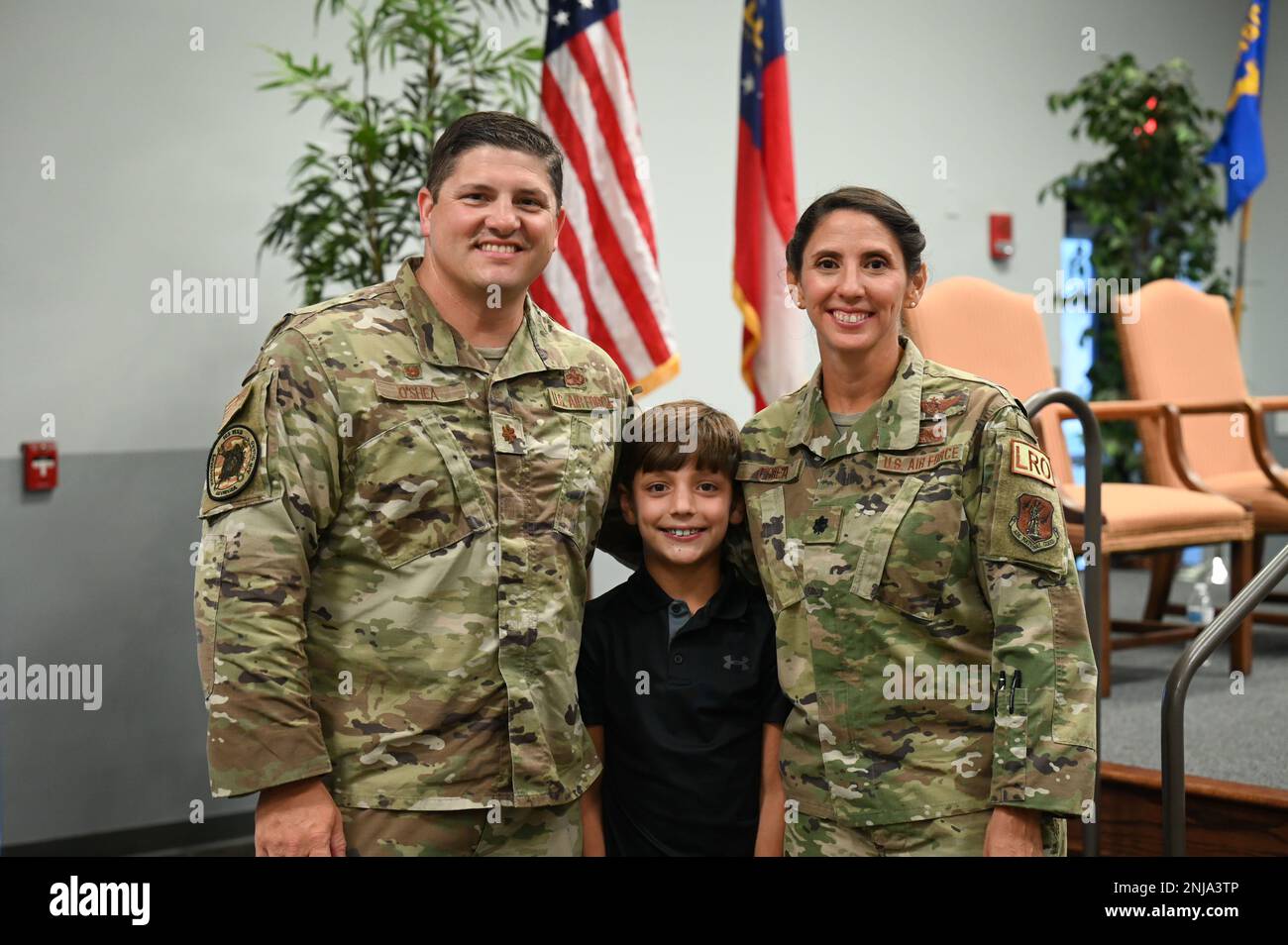 U.S. Air Force Lt. Col.Ilena O’Shea, incoming commander of the 165th ...