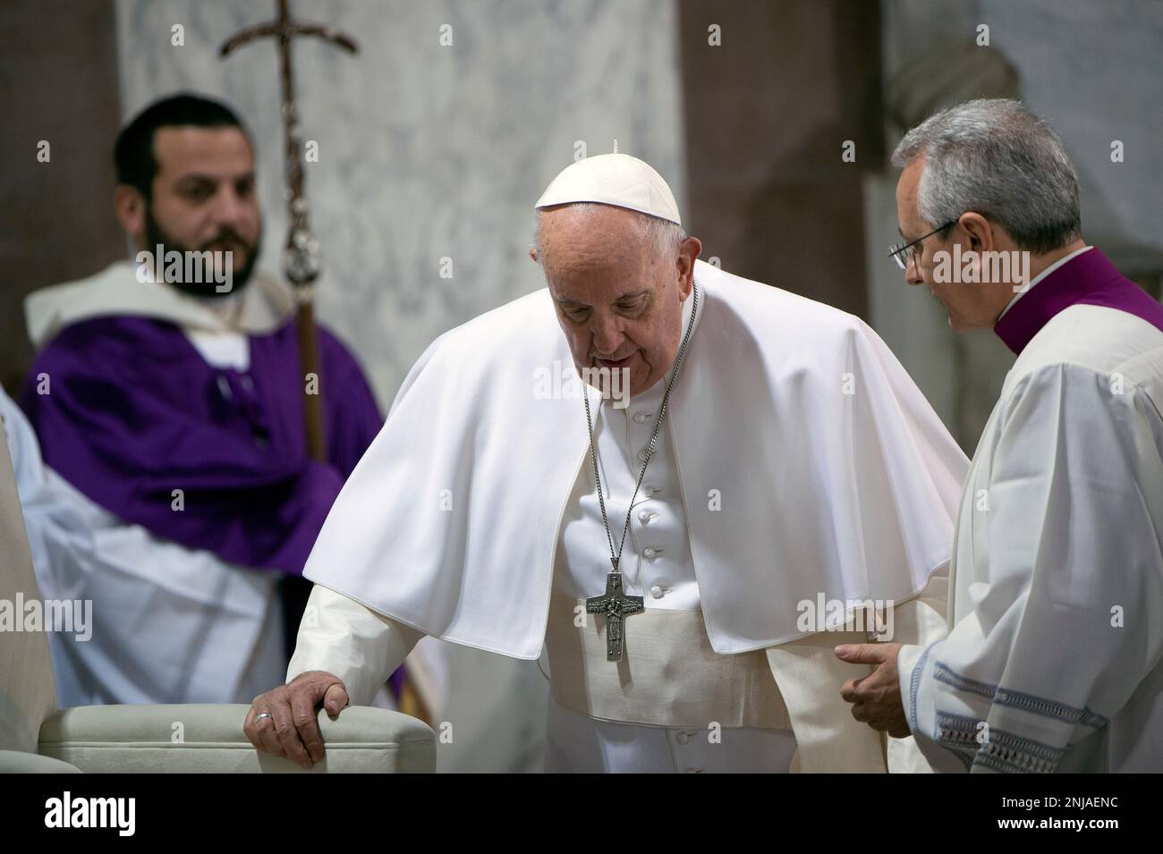 Rome, Rome. 22nd Feb, 2023. Italy, Rome, 2023/2/22. Pope Francis