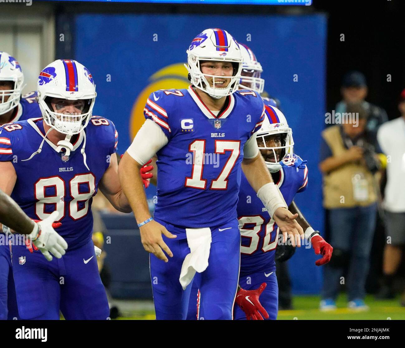 INGLEWOOD, CA - SEPTEMBER 08: Buffalo Bills quarterback Josh Allen