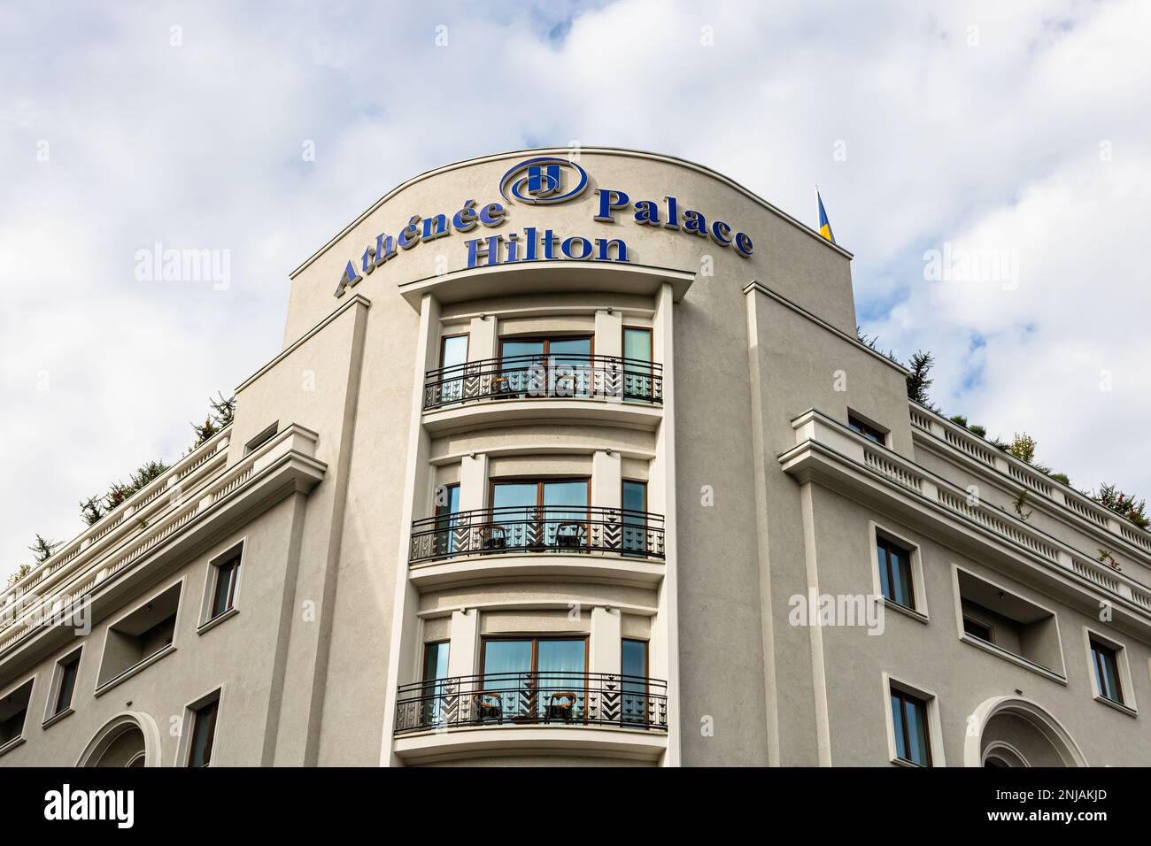Athenee Palace Hilton Hotel in Bucharest, Romania, 2022 Stock Photo Alamy