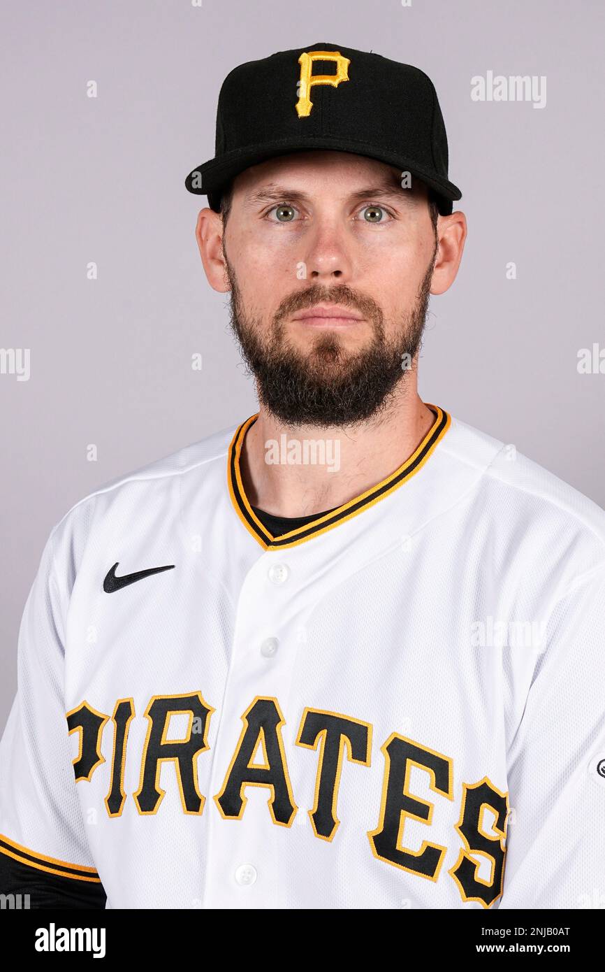 This is a 2023 photo of Chris Owings of the Pirates baseball team. This