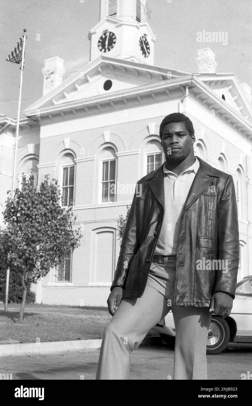 Herschel Walker, running back at Johnson County High School in