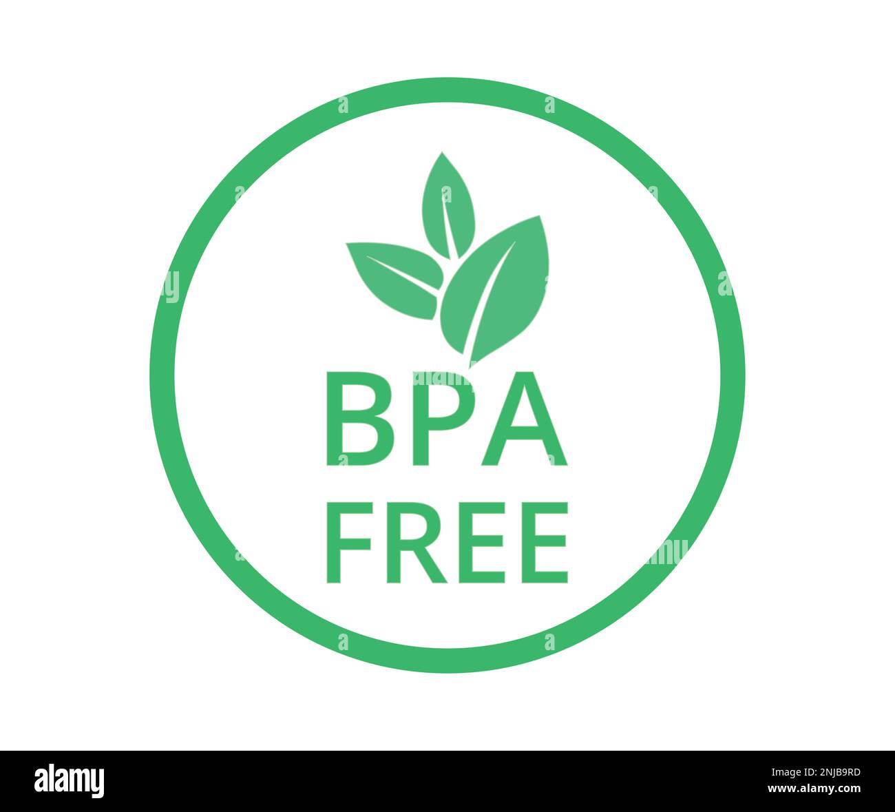 Isolated BPA free symbol. Concept of packaging and regulations Stock Vector Image & Art Alamy