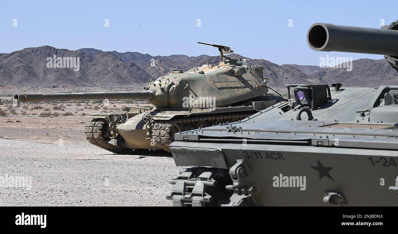 A display of the U.S. Army's armored muscle awaits anyone who stops by