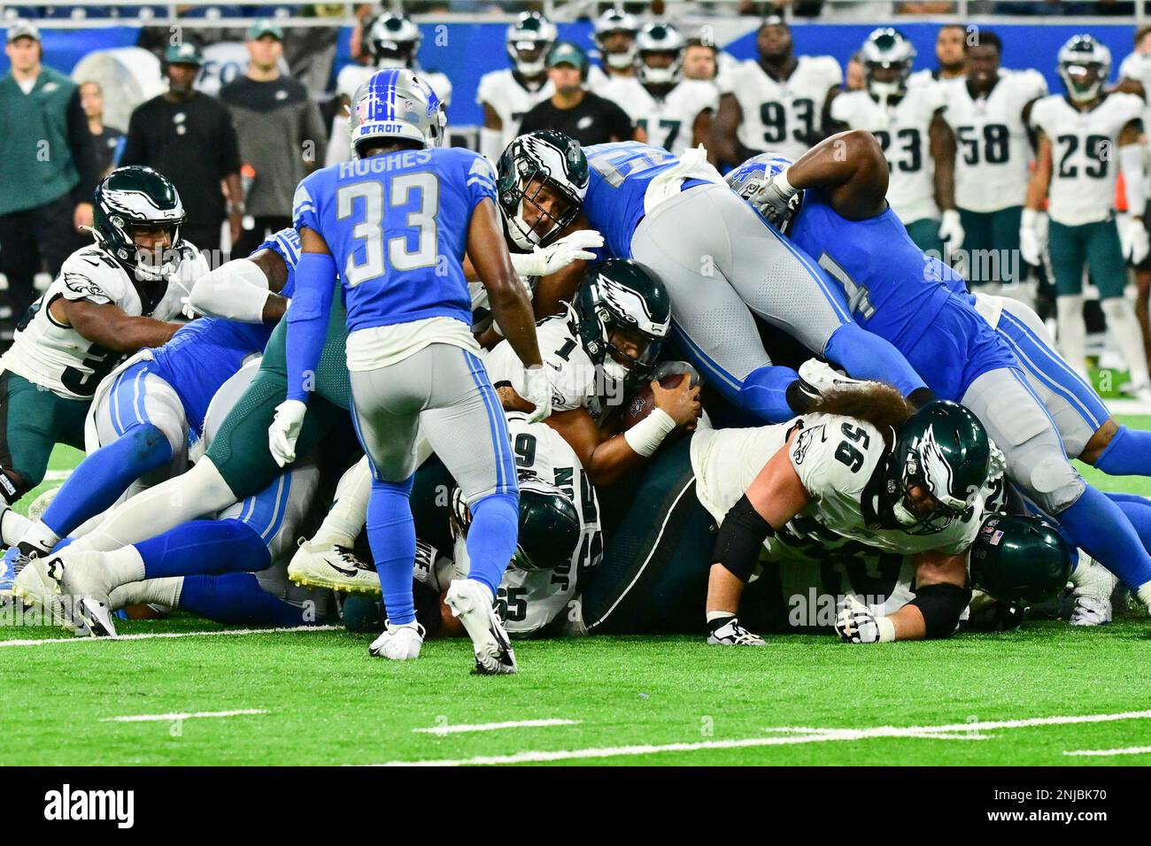 Philadelphia Eagles 38, Detroit Lions 35: Photos from Ford Field