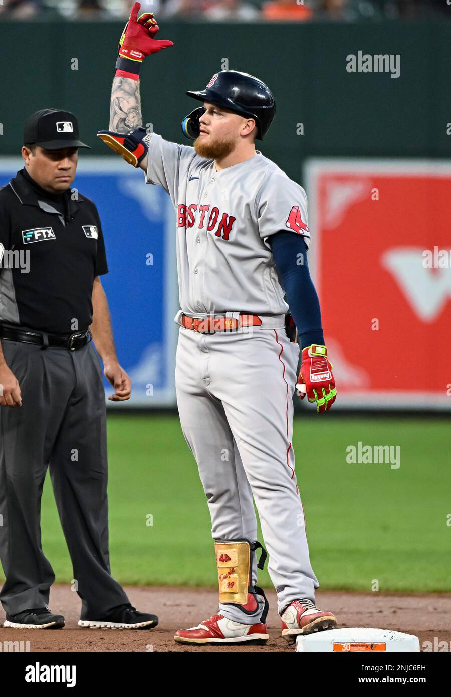 Alex Verdugo #99 Boston Red Sox at New York Yankees September 24