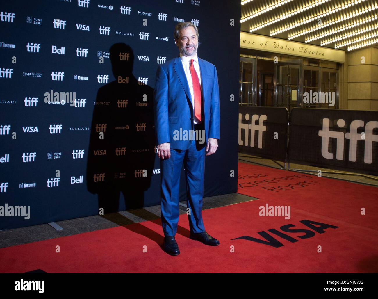 Judd Apatow walks the red carpet for 'Bros' at the Toronto