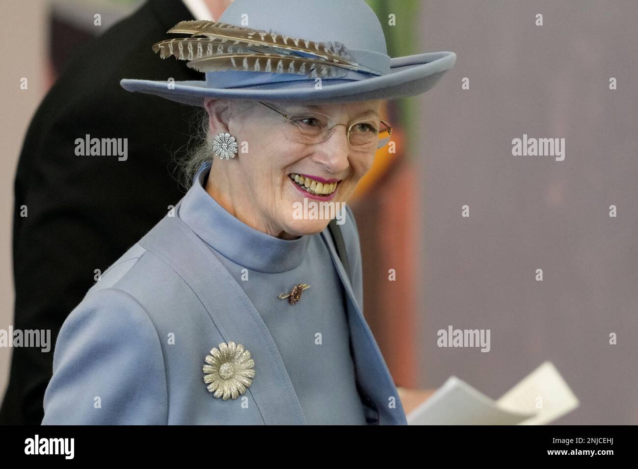 FILE Denmark's Queen Margrethe attends the Danish Parliament's