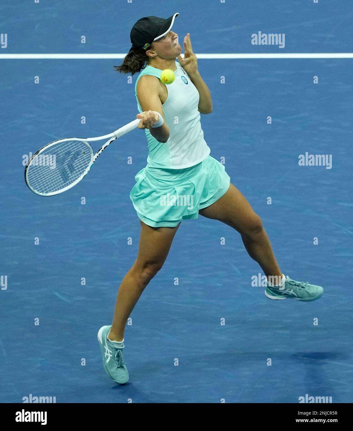 September 7, 2022 Iga Swiatek (POL) defeated Jessica Pegula (USA) 6-3, 7-6, at the US Open being played at Billie Jean King Ntional Tennis Center in Flushing, Queens, New York / USA ©