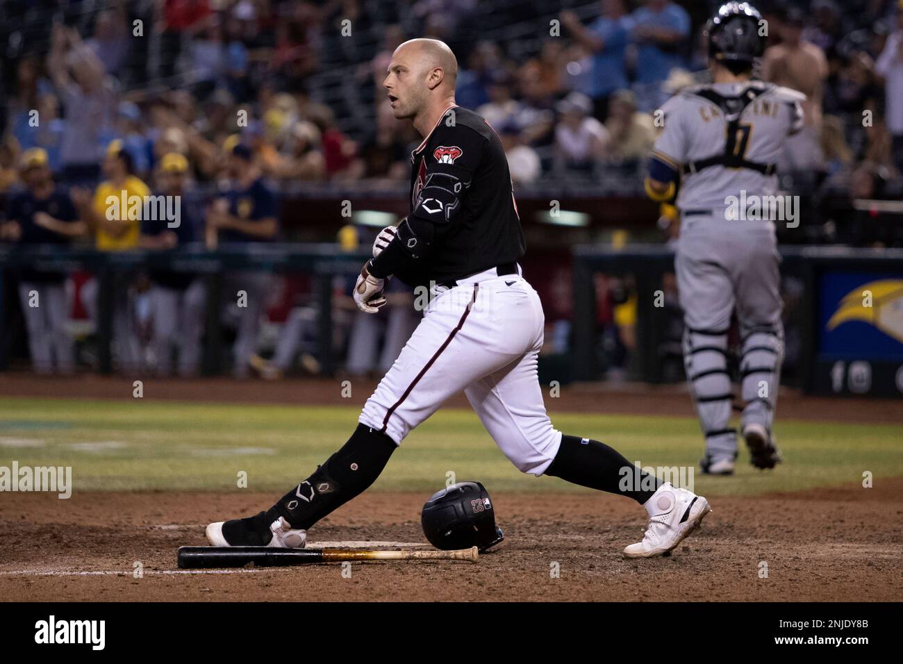 PHOENIX, AZ - SEPTEMBER 03: Arizona Diamondbacks Left-Handed Pitcher Madison  Bumgarner (40) on the mound during a Baseball game between the Milwaukee  Brewers and the Arizona Diamondbacks on September 3rd, 2022, at