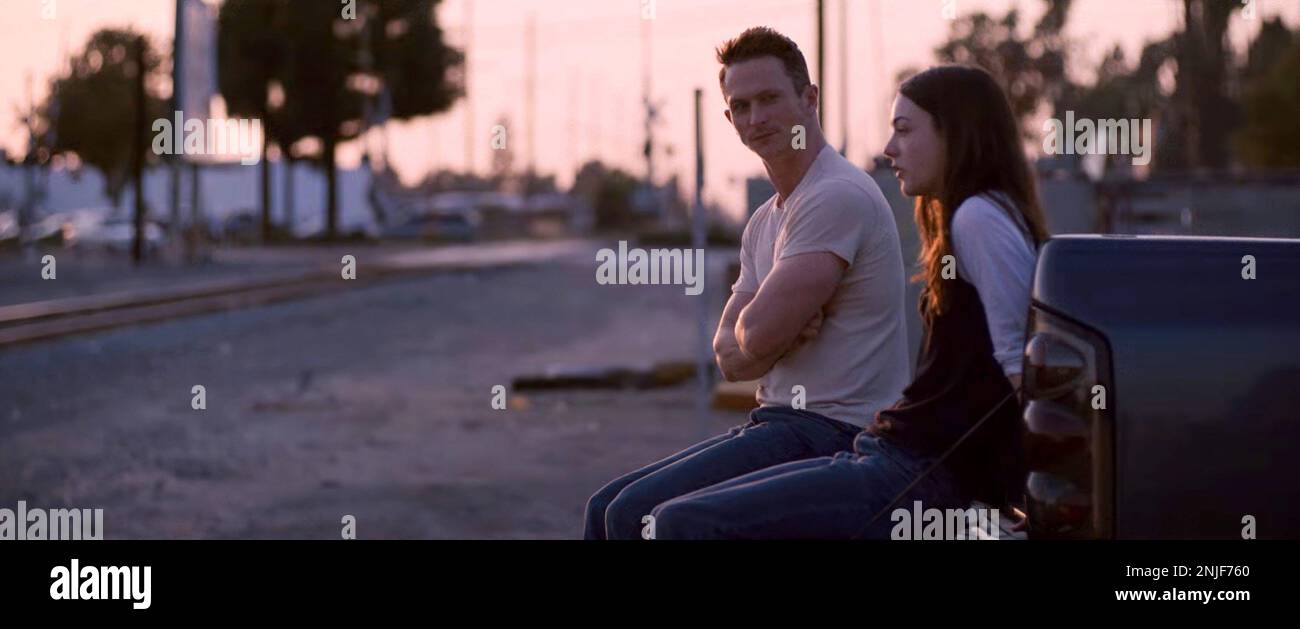PALM TREES AND POWER LINES, from left Jonathan Tucker, Lily McInerny