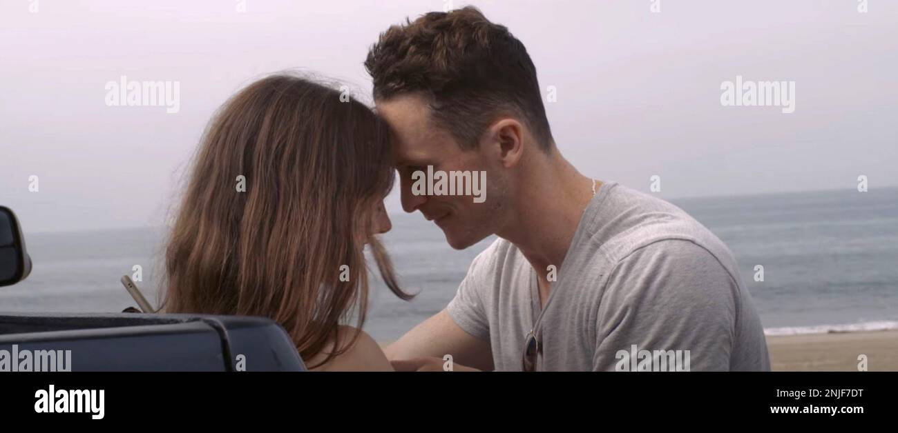 PALM TREES AND POWER LINES, from left Lily McInerny, Jonathan Tucker
