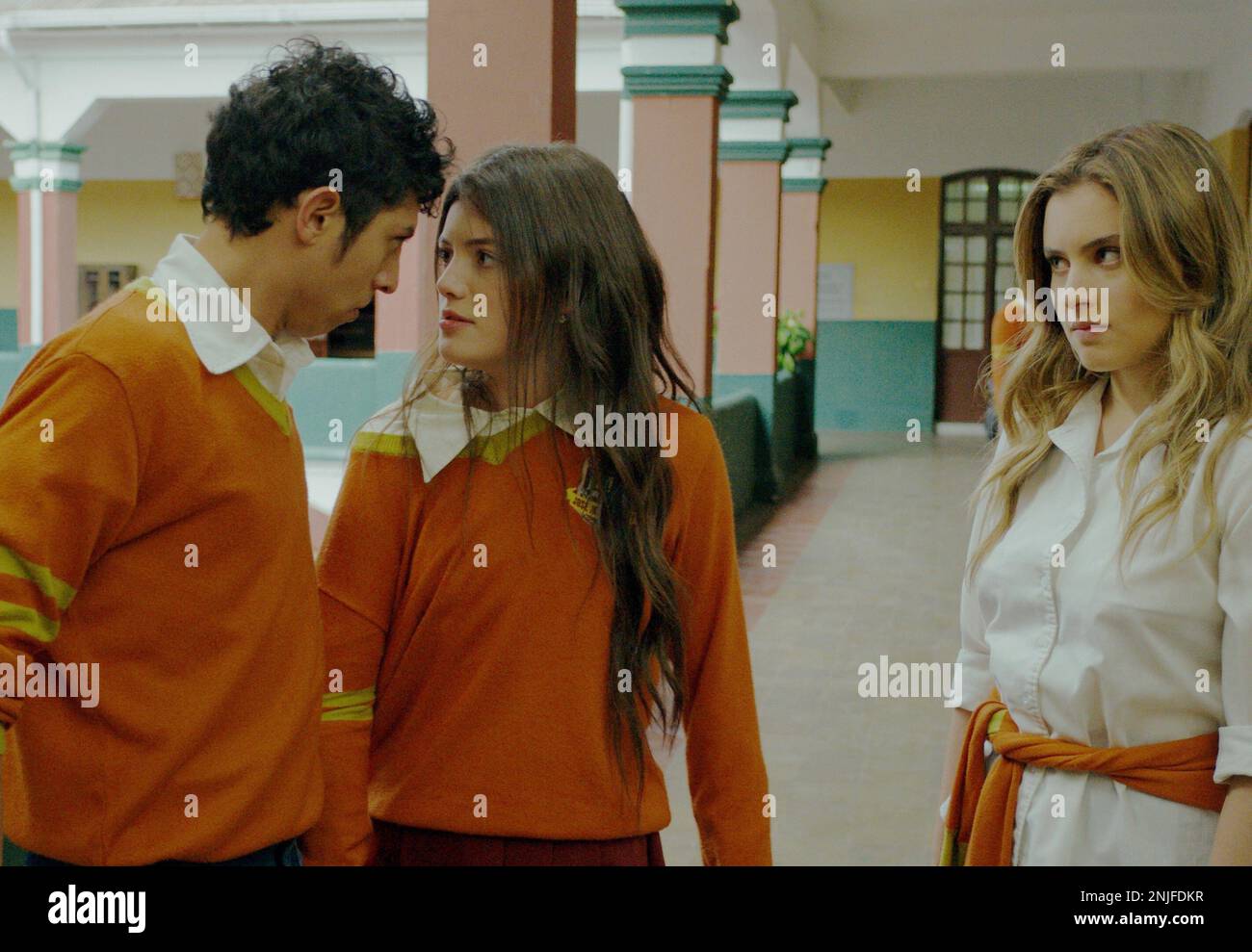 EVA LASTING, (aka LA PRIMERA VEZ), from left Sergio Palau, Sara Pizon