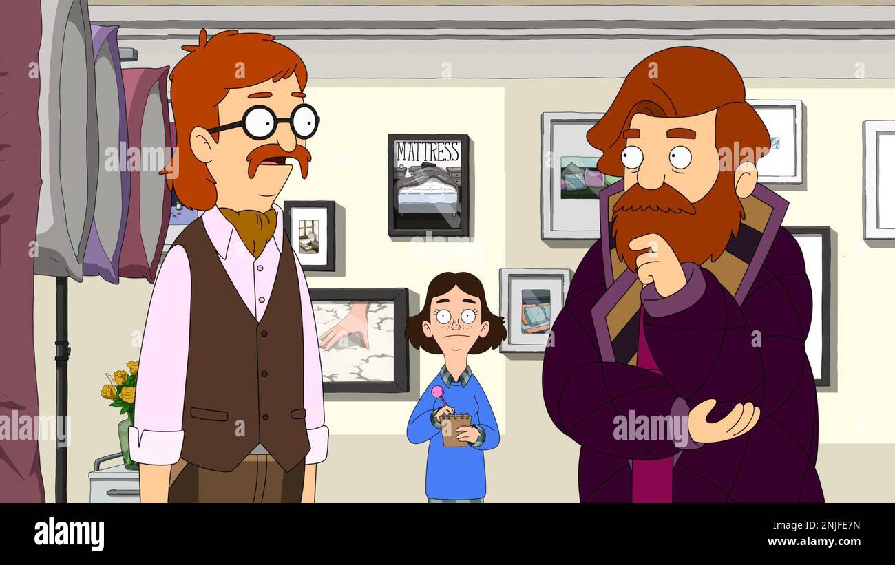 THE GREAT NORTH, from left Wolf Tobin (voice Will Forte), Judy Tobin