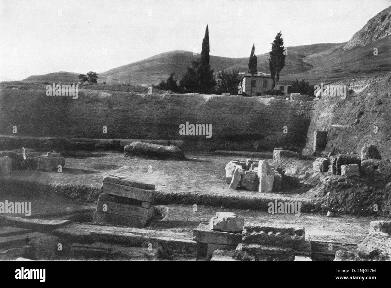 The Corinth Excavations Stock Photo Alamy