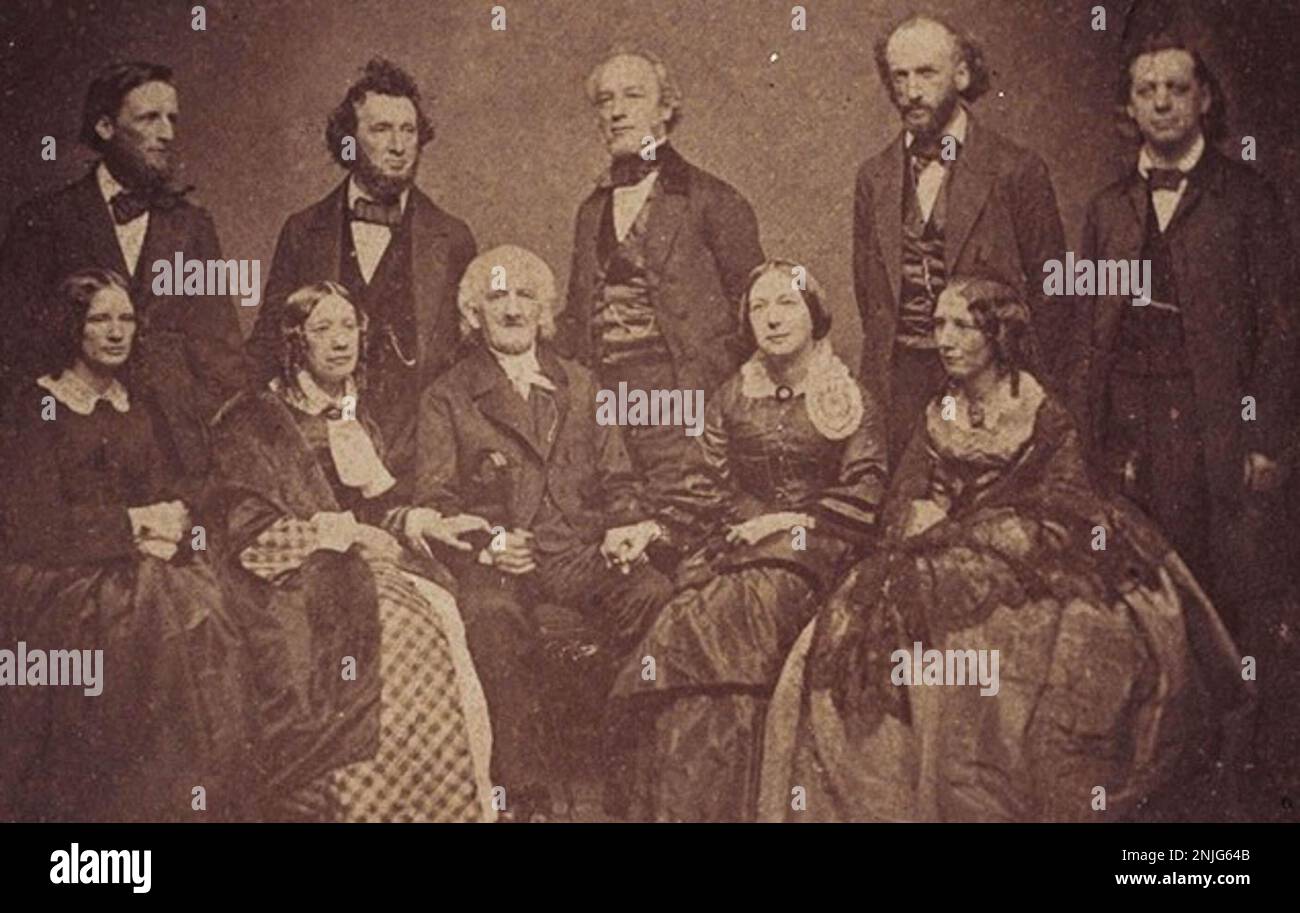 Beecher family portrait hires stock photography and images Alamy