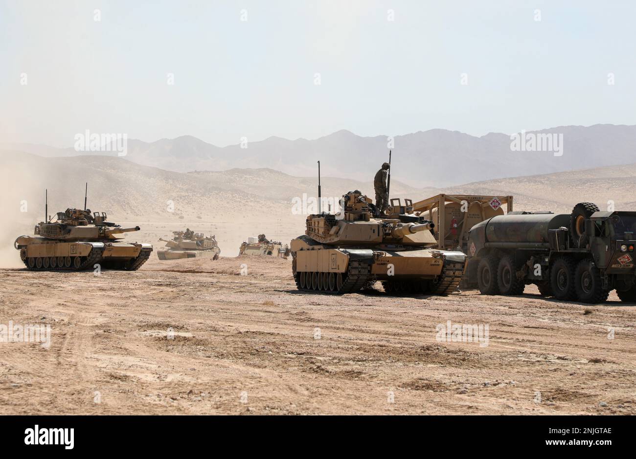 U.S. Soldiers assigned to 1st Combined Arms Battalion, 63rd Armor