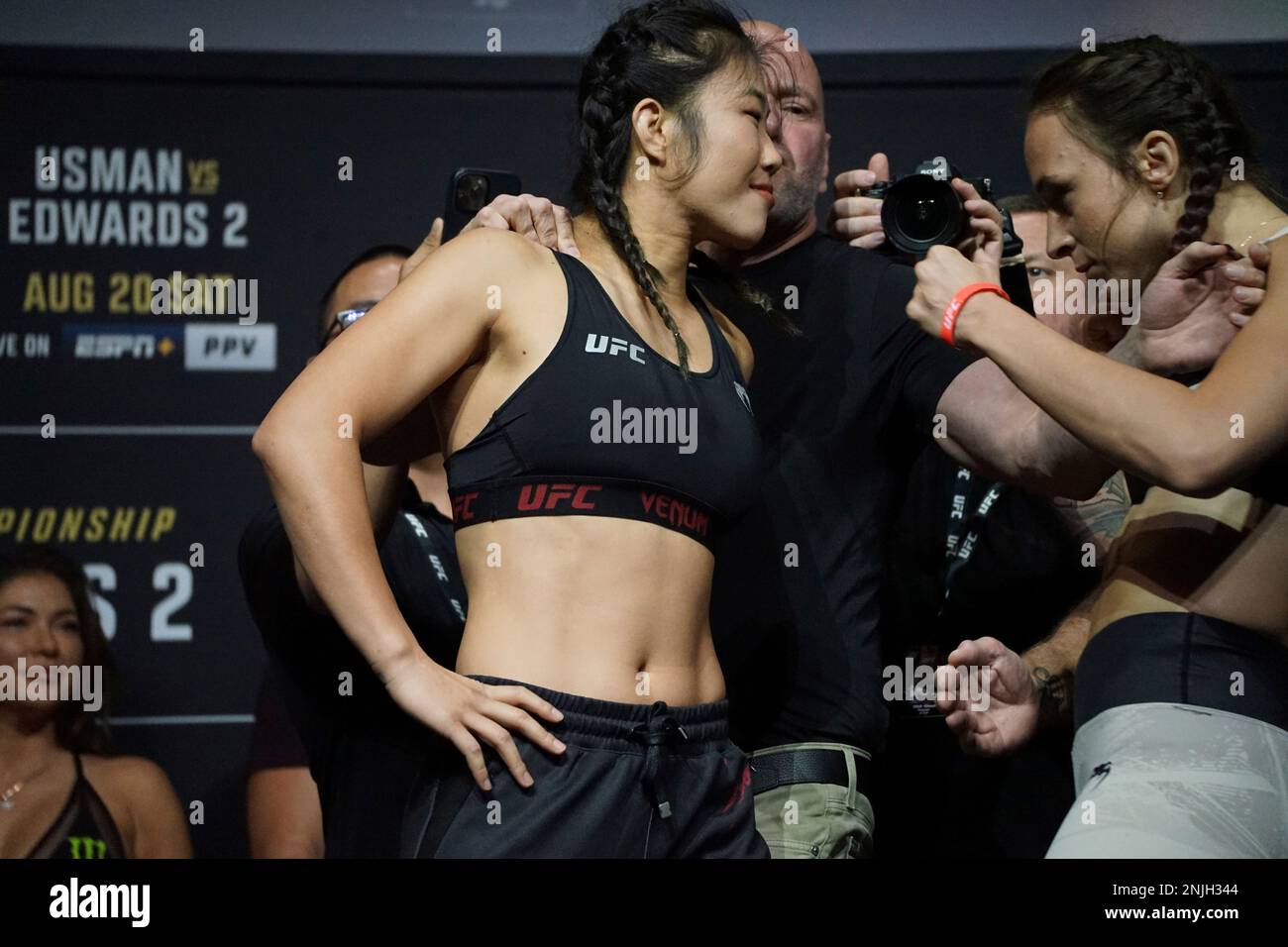 SALT LAKE CITY, UT - AUGUST 19: Wu Yanan (L) vs. Lucie Pudilova (R ...
