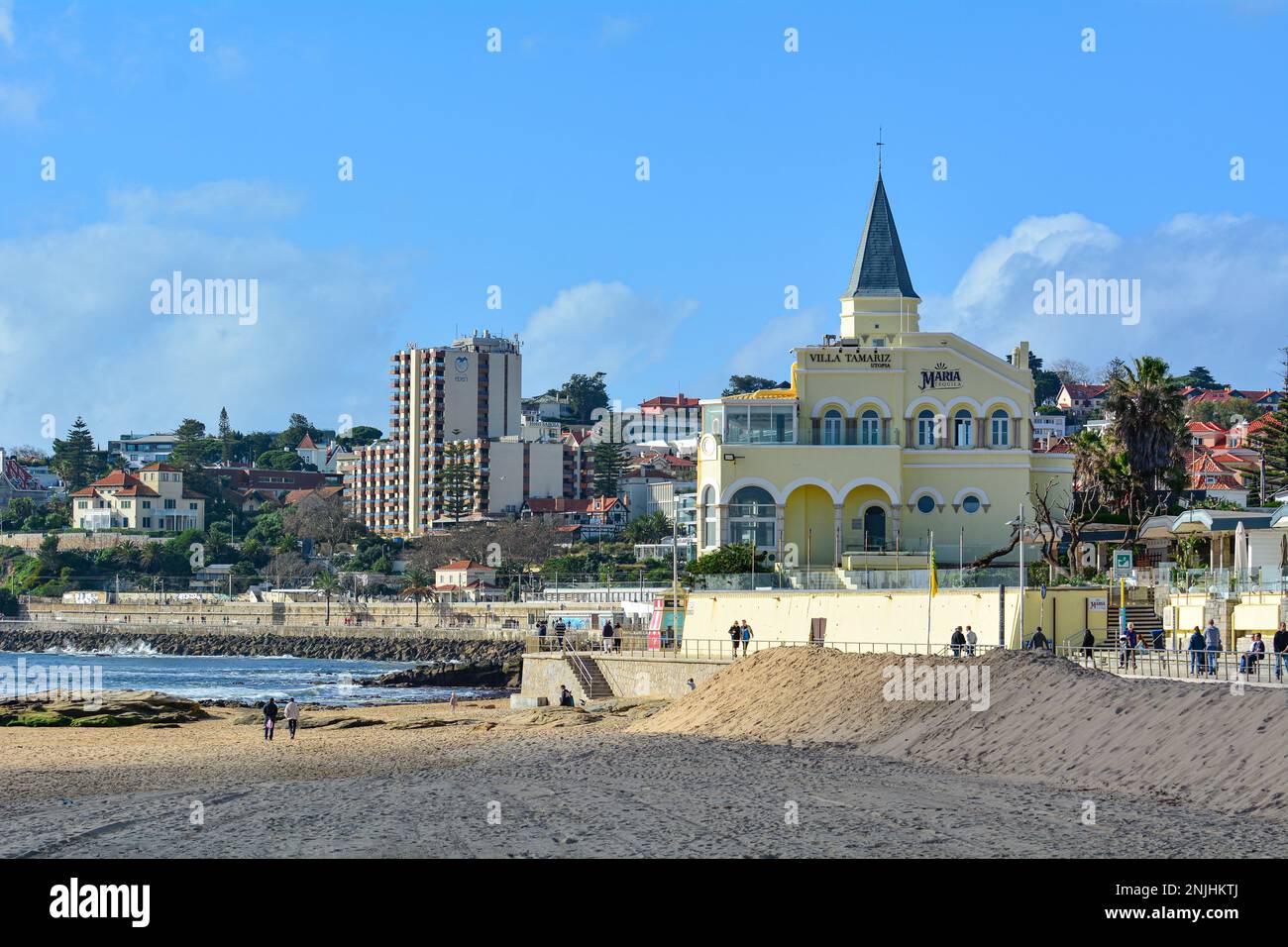 Views of Cascais Estoril Portugal Stock Photo