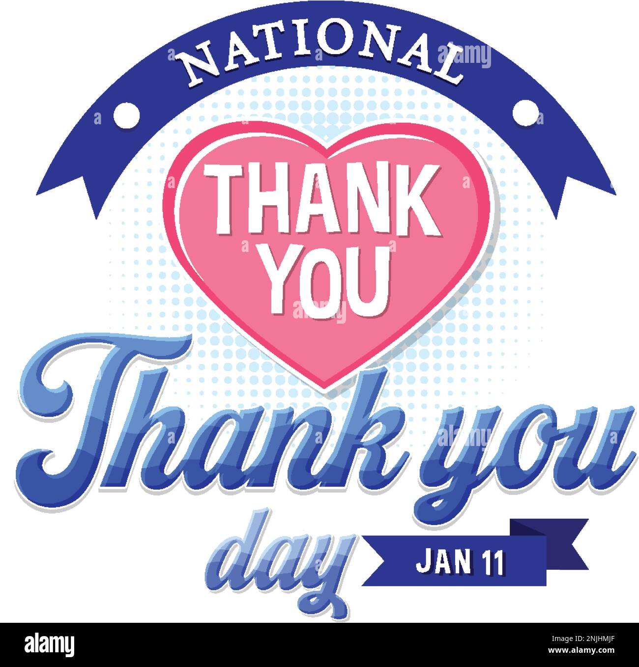Happy National Thank You Day Banner illustration Stock Vector Image & Art Alamy