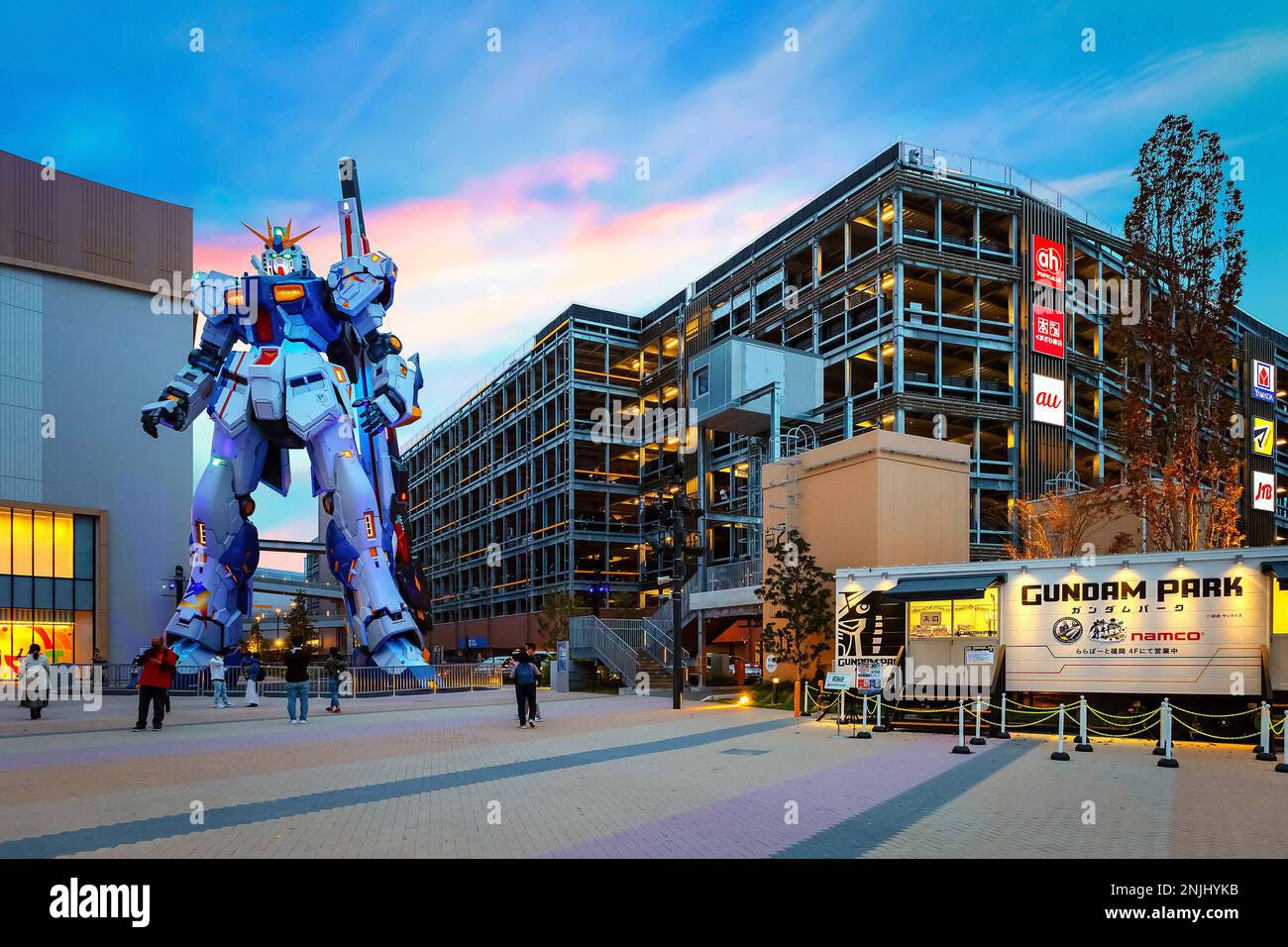 Fukuoka, Japan Nov 20 2022 Fullsize Mobile suit RX93ffv (Nu