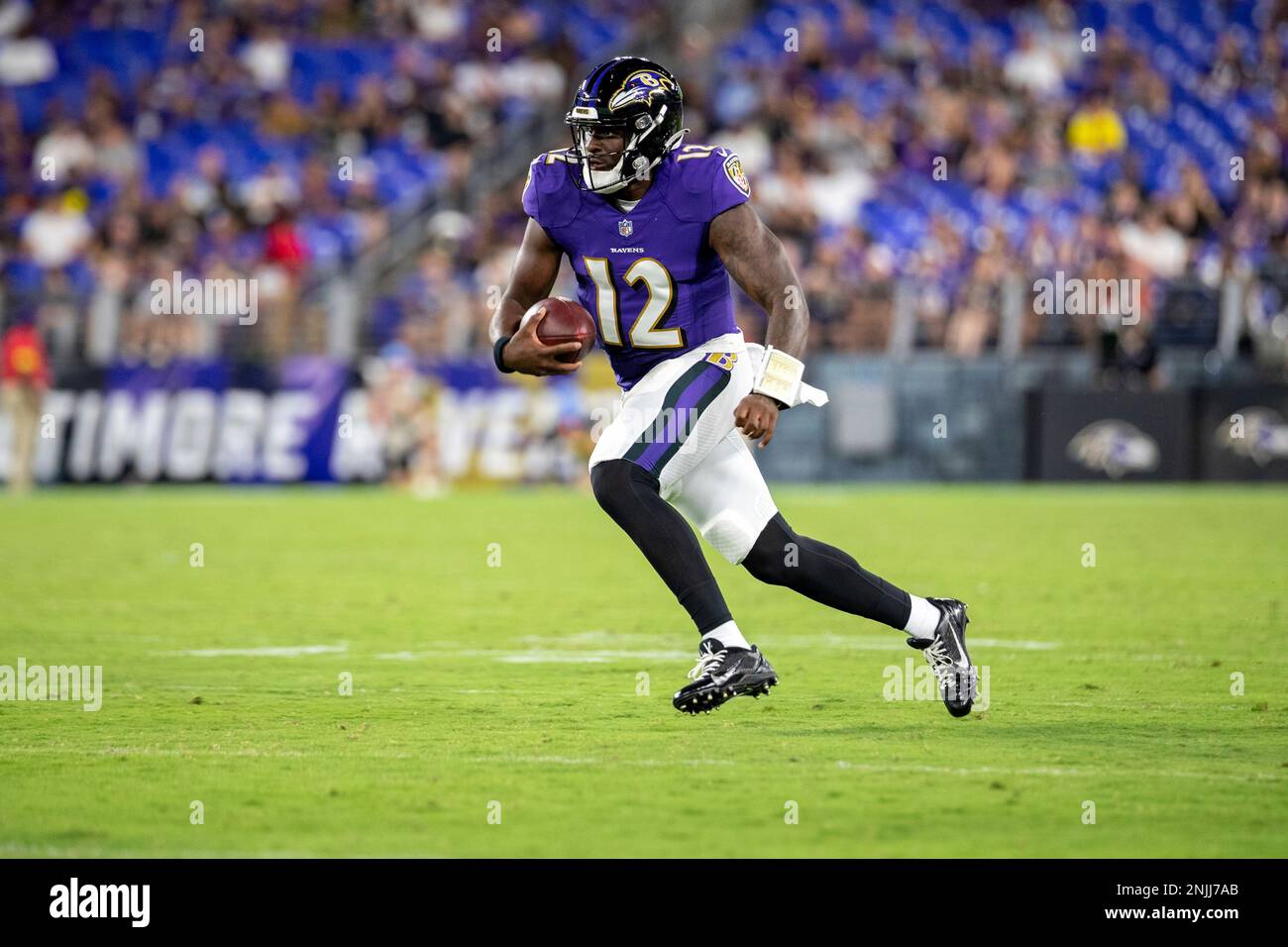 BALTIMORE, MD - AUGUST 11: Baltimore Ravens quarterback Anthony