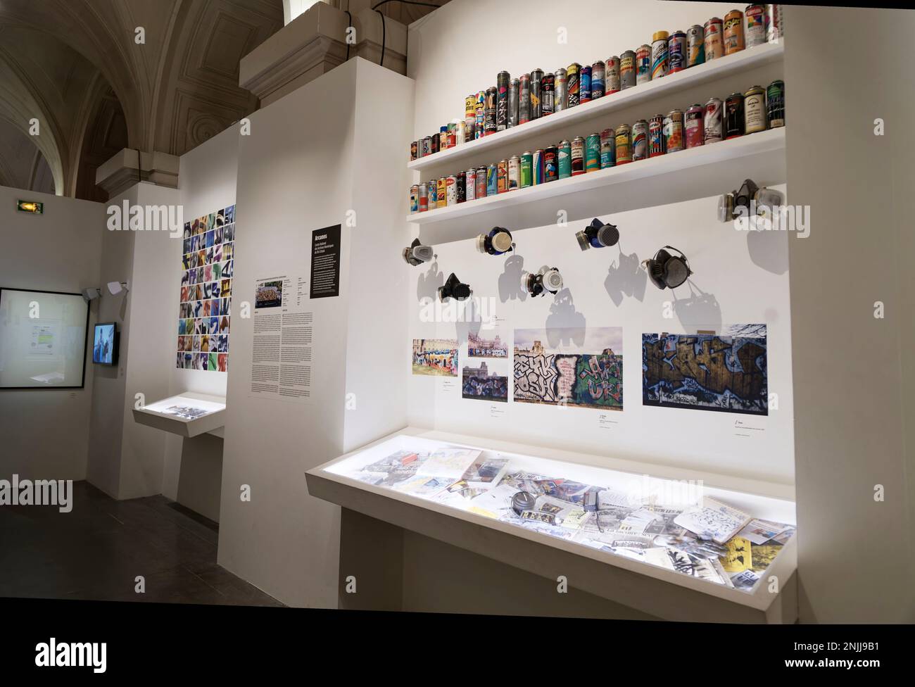 Paris, France. in France. 03th Jan, 2023. Exhibition - CAPITALE(S) - 60