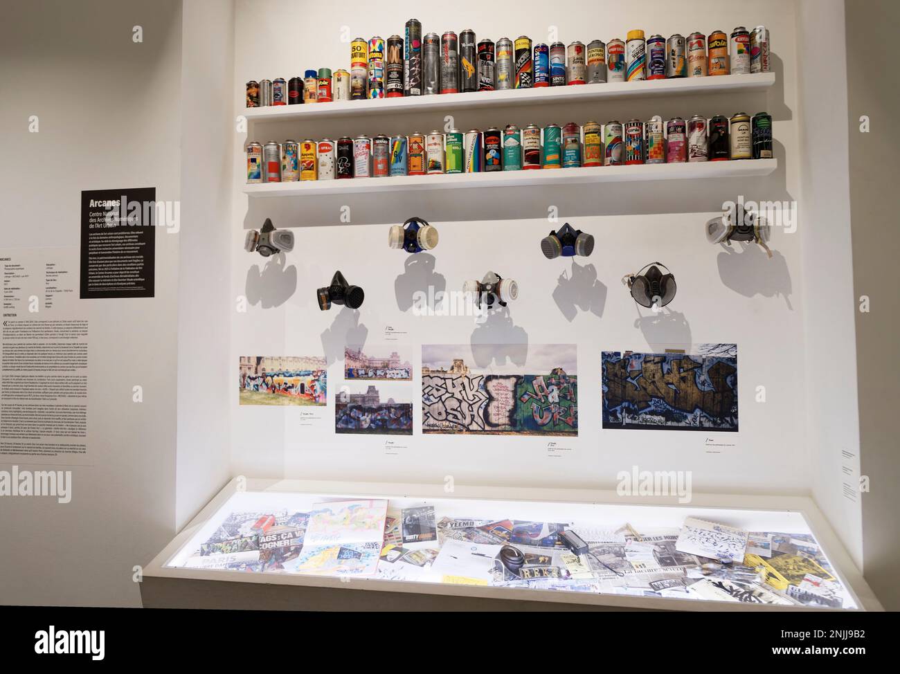 Paris, France. in France. 03th Jan, 2023. Exhibition - CAPITALE(S) - 60