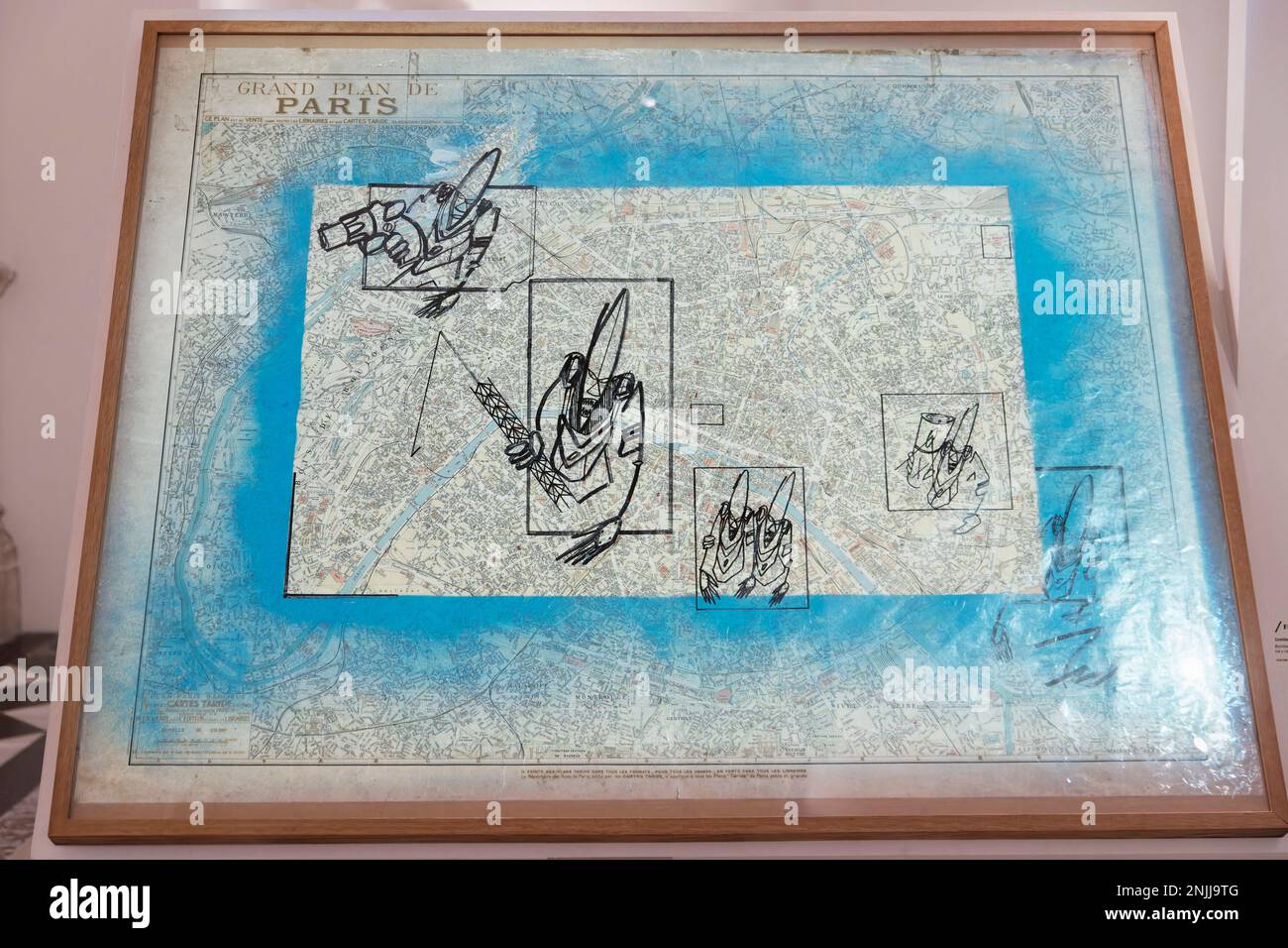 Paris, France. in France. 03th Jan, 2023. Exhibition - CAPITALE(S) - 60