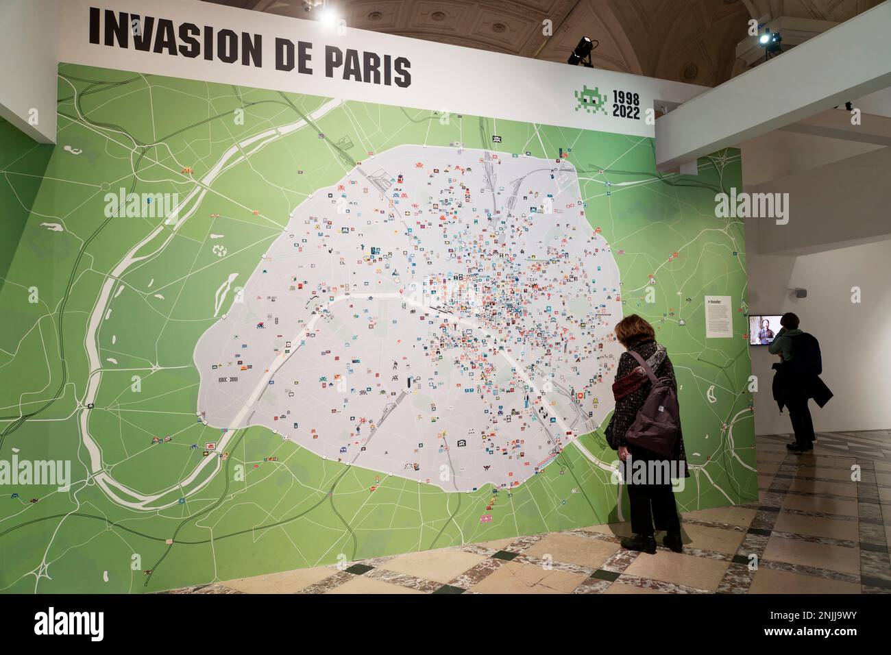 Paris, France. in France. 03th Jan, 2023. Exhibition - CAPITALE(S) - 60