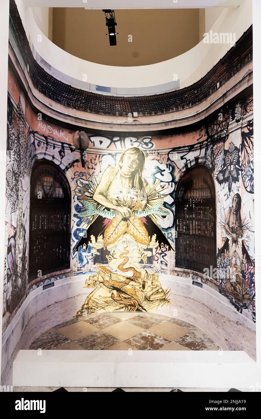 Paris, France. in France. 03th Jan, 2023. Exhibition - CAPITALE(S) - 60