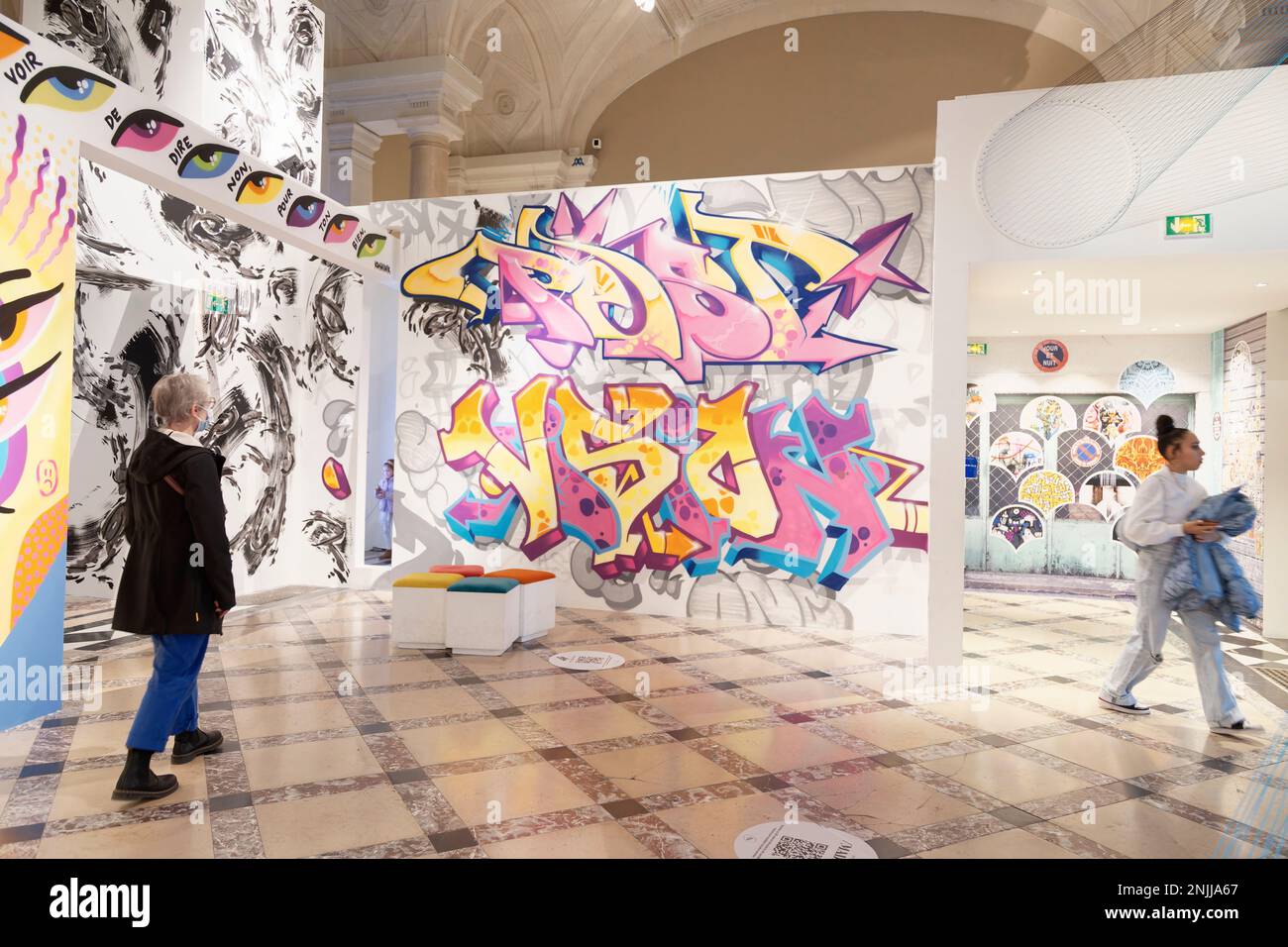 Paris, France. in France. 03th Jan, 2023. Exhibition - CAPITALE(S) - 60