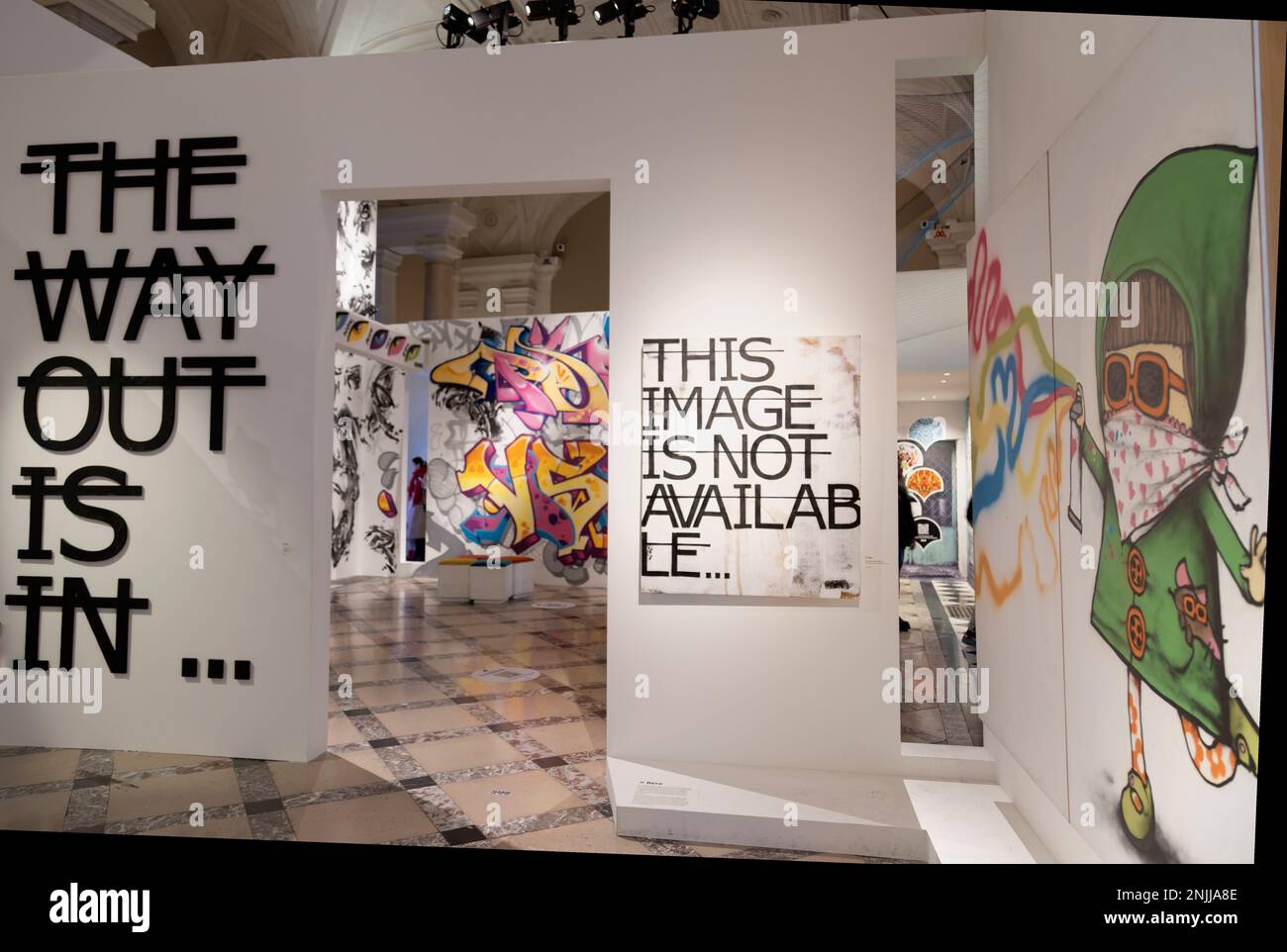 Paris, France. in France. 03th Jan, 2023. Exhibition - CAPITALE(S) - 60