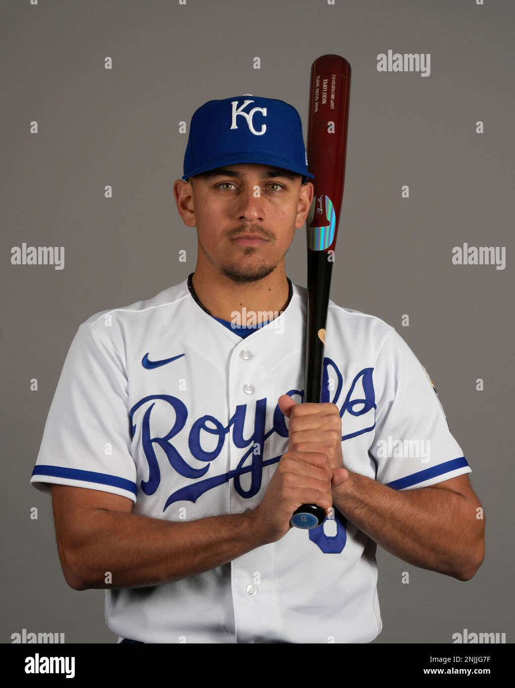 This is a 2023 photo of Nicky Lopez of the Kansas City Royals baseball  team. This image reflects the Kansas City Royals active roster as of  Wednesday, Feb. 22, 2023, when this