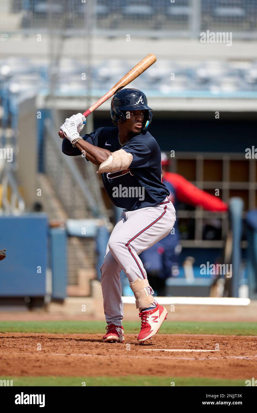 FCL Braves Kevin Kilpatrick Jr. (98) bats during a Florida Complex