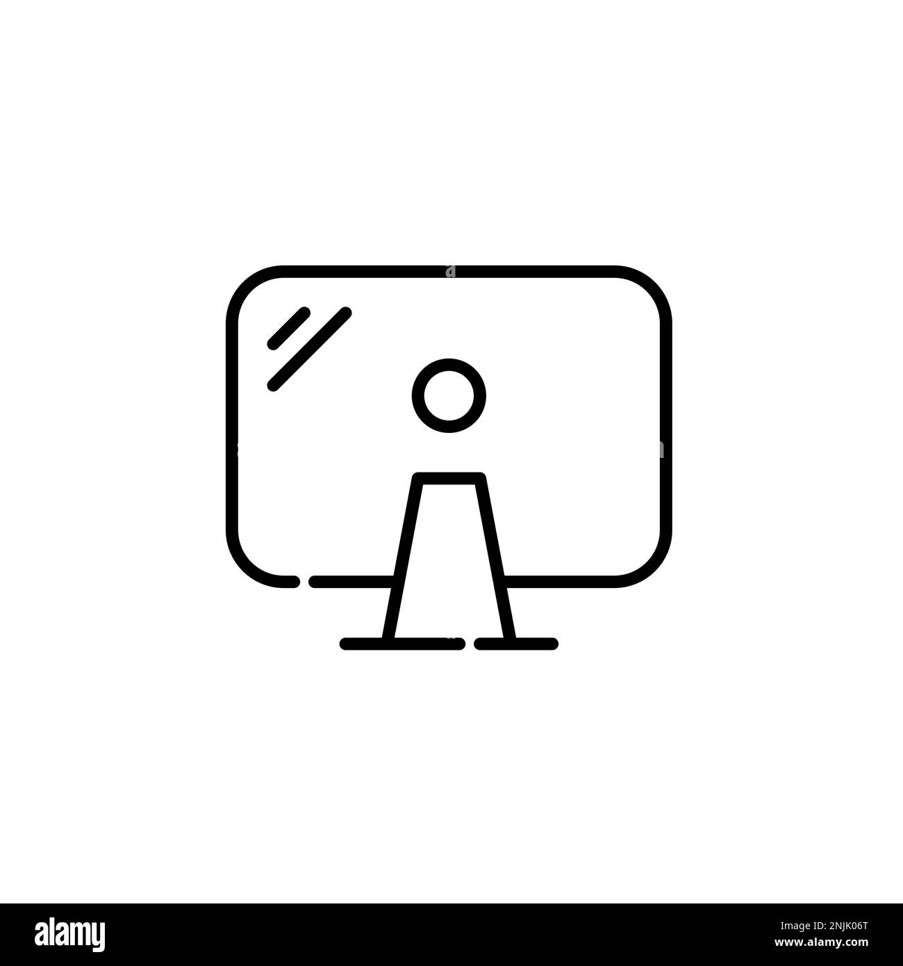 Desktop pc system Black and White Stock Photos & Images - Alamy