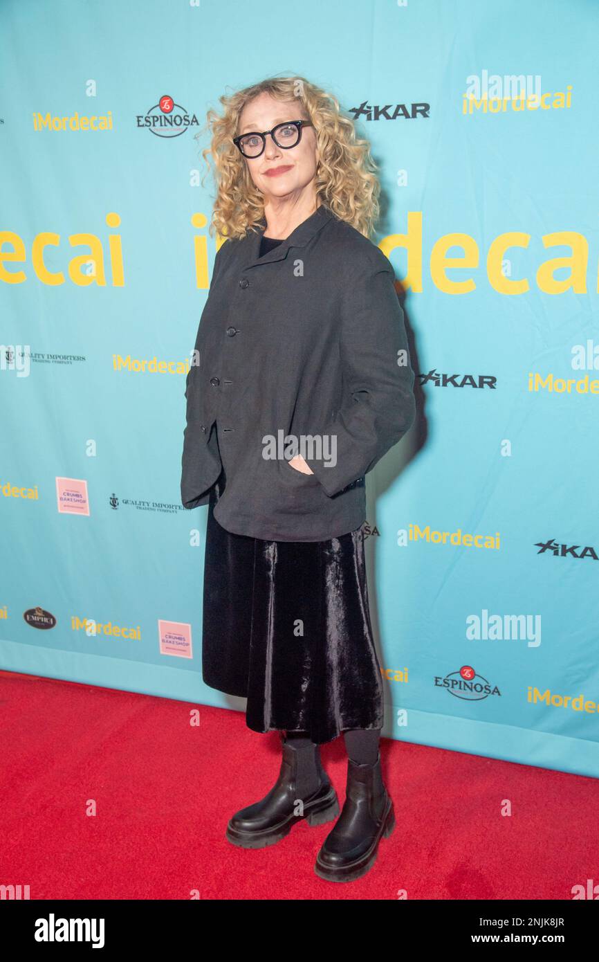 NEW YORK, NEW YORK FEBRUARY 22 Carol Kane attends the "iMordecai