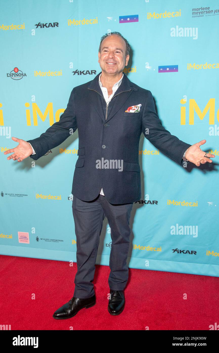 NEW YORK, NEW YORK - FEBRUARY 22: Marvin Samel attends the 'iMordecai' New York Screening at JCC Manhattan on February 22, 2023 in New York City. Stock Photo